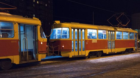 В центре Екатеринбурга закроют движение трамваев