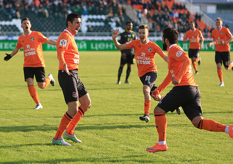 ФК «Урал» одержал победу над «Анжи»