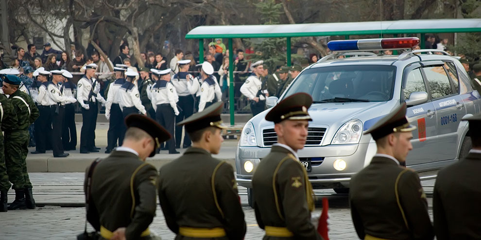 На следующей неделе в городе начнутся репетиции парада Победы