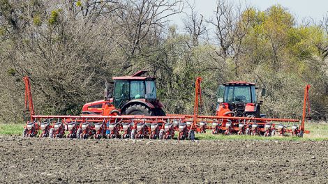Темпы посевной кампании в два раза выше прошлогодних