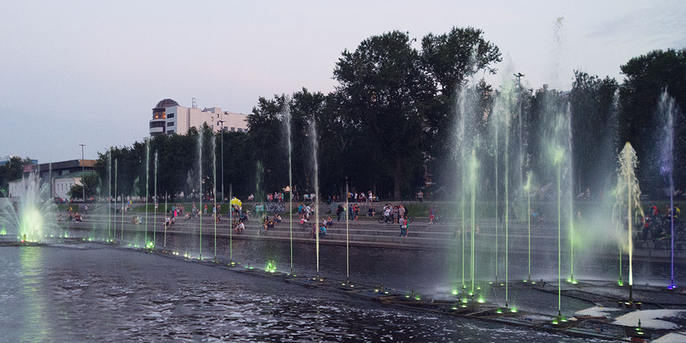 Светомузыкальный фонтан в Екатеринбурге запустят 16 мая