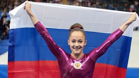 Женская сборная России по спортивной гимнастике победила на Чемпионате Европы