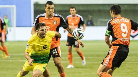 Футбол: Урал остался без очков в матче с Анжи