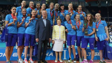 Волейболистки «Уралочки» уступили Швейцарии на Кубке Ельцина