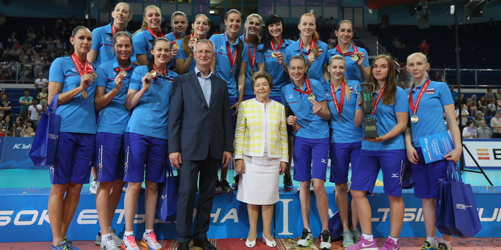 Волейболистки «Уралочки» уступили Швейцарии на Кубке Ельцина
