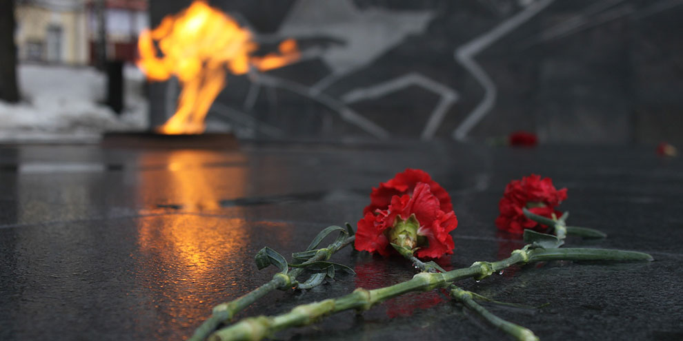 Вечный огонь погаснет на площади Коммунаров