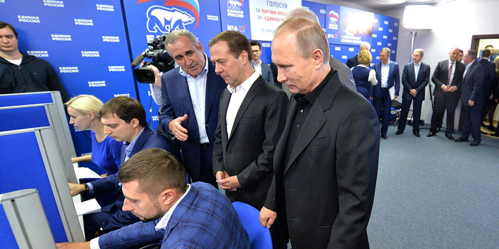 Путин поблагодарил всех, кто выразил свою позицию на выборах