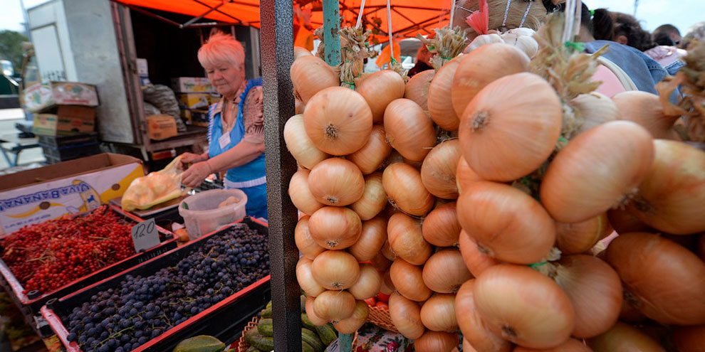 Сельхозярмарка вновь пройдет на центральной площади в выходные
