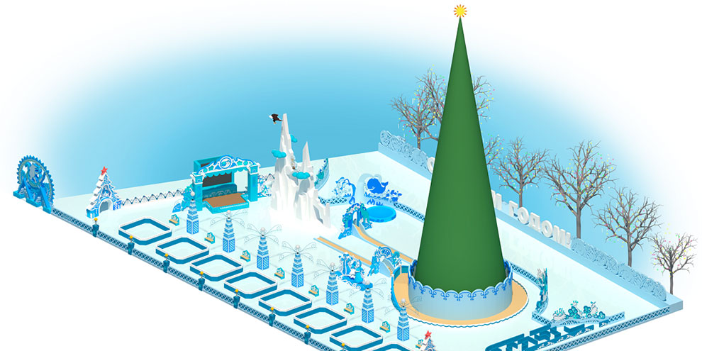 Ледовый городок в Екатеринбурге откроется 29 декабря
