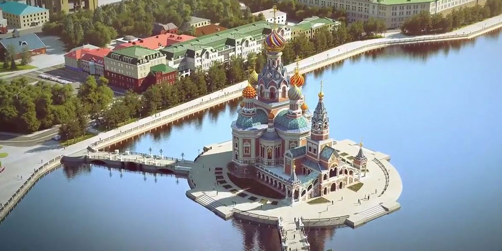 Проект Храма-на-воде обсудят сегодня с жителями Екатеринбурга