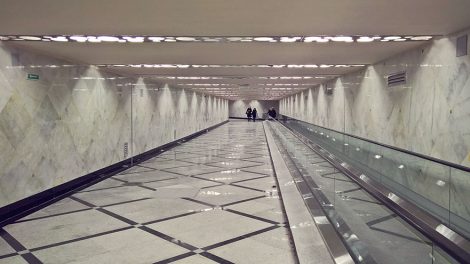 Фото: В Екатеринбурге вместе с новой очередью ТРЦ Гринвич открылся уникальный подземный переход