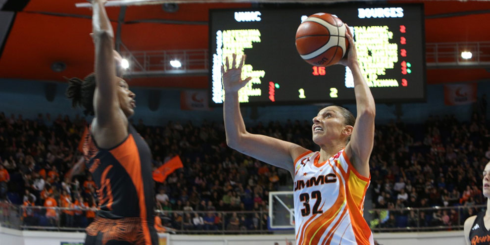 Баскетбольный клуб УГМК переиграл французов в Евролиге