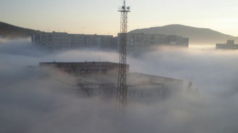 Над Свердловской областью висит смог