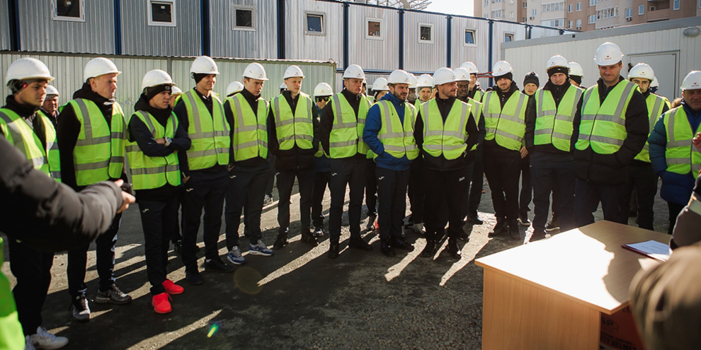 ФК Урал оценил строящуюся Екатеринбург-Арену