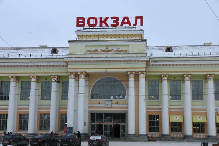 Здание вокзала в Екатеринбурге вернется к исторической расцветке