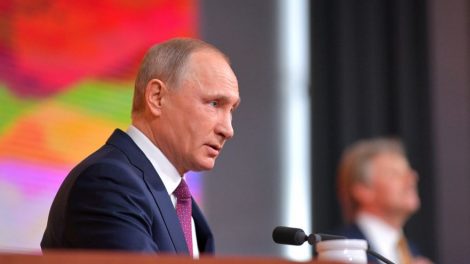 Онлайн: Большая пресс-конференция Владимира Путин состоялась