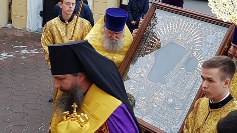 В Екатеринбург привезли чудотворную икону Божией Матери «Чимеевская»