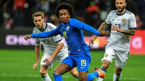 Сборная России не смогла забить Бразилии в товарищеском матче