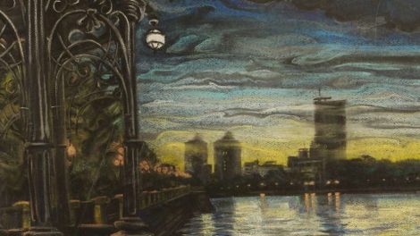 Открылась выставка работ студентов кафедры дизайна интерьера «Мой город»