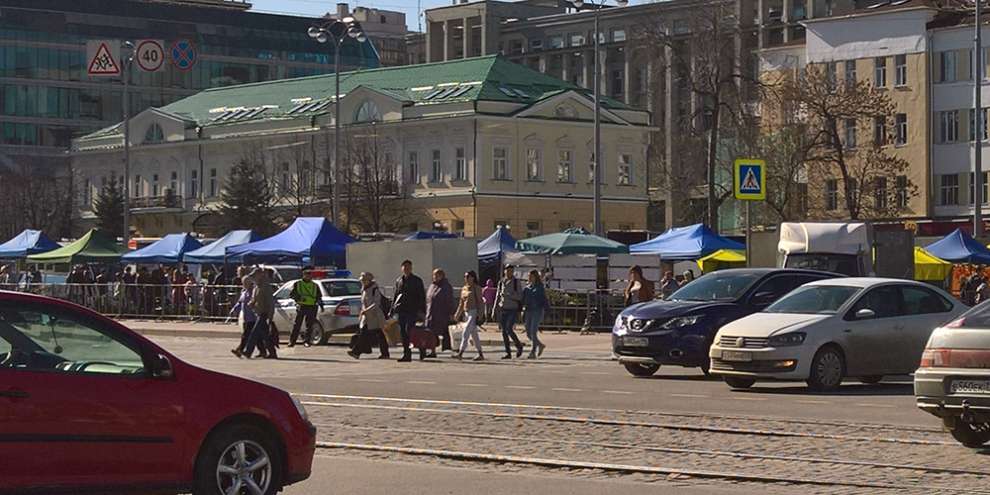 На площади 1905 года пройдет первая осенняя ярмарка