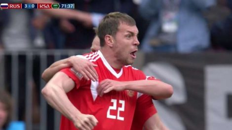 В первом матче ЧМ-2018 сборная России обыграла команду Саудовской Аравии