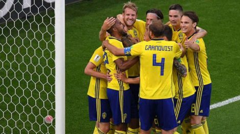 Швеция вышла в 1/8 финала ЧМ-2018 в Екатеринбурге