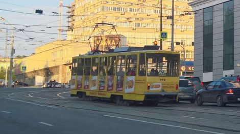 Закрывается движение трамваев по Блюхера и Комвузовской