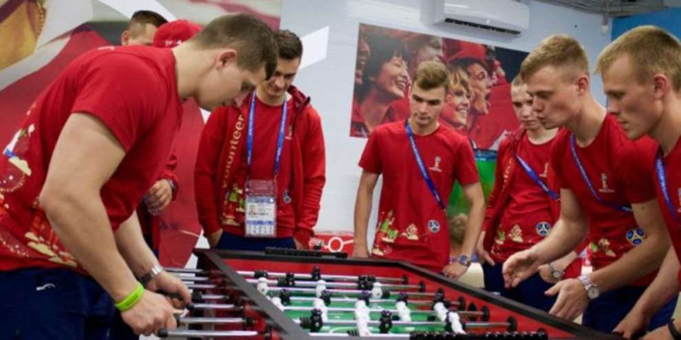 На «Екатеринбург-Арене» открылся штаб для волонтеров ЧМ-2018