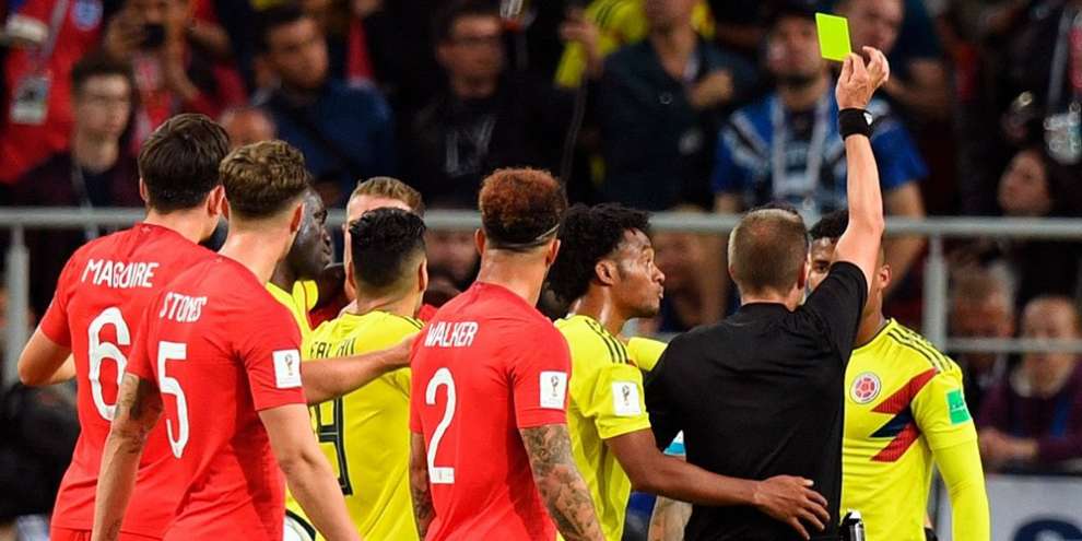 Англия по пенальти победила Колумбию и вышла в 1/4 финала