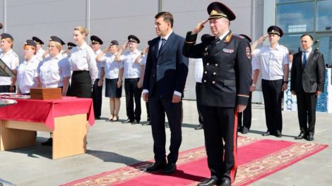 В Екатеринбурге наградили полицейских за работу во время чемпионата мира