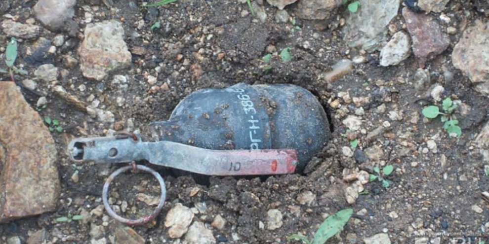 Гранату обнаружили в центре Екатеринбурга