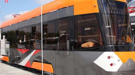 Трамвай с «Иннопрома» вышел на этап испытаний по улицам Екатеринбурга