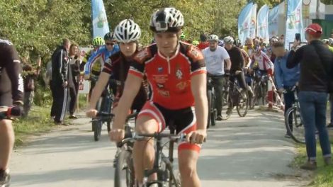 На Шарташе прошла традиционная велосипедная прогулка