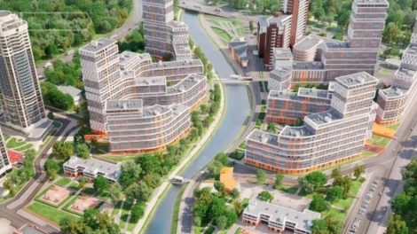 На берегу реки у парка Маяковского построят гимназию