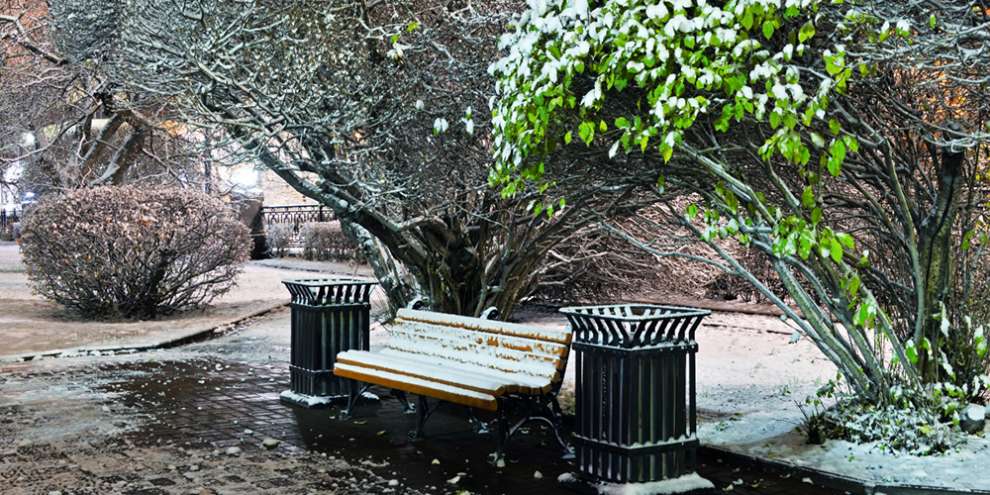 Всю неделю в Екатеринбурге будет идти мокрый снег