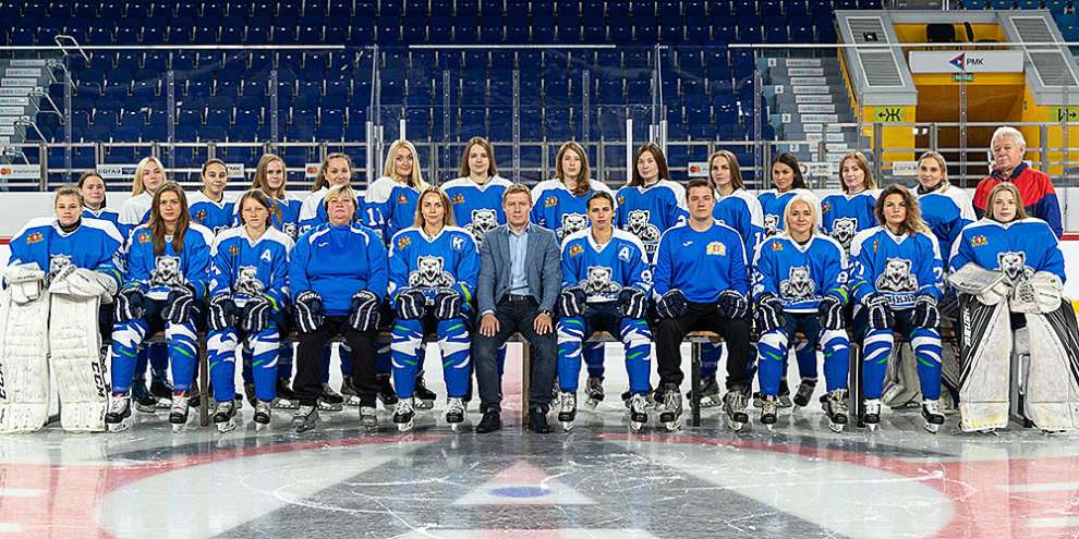 Клуб женского хоккея СКСО одержал свою первую победу в чемпионате Женской хоккейной лиги