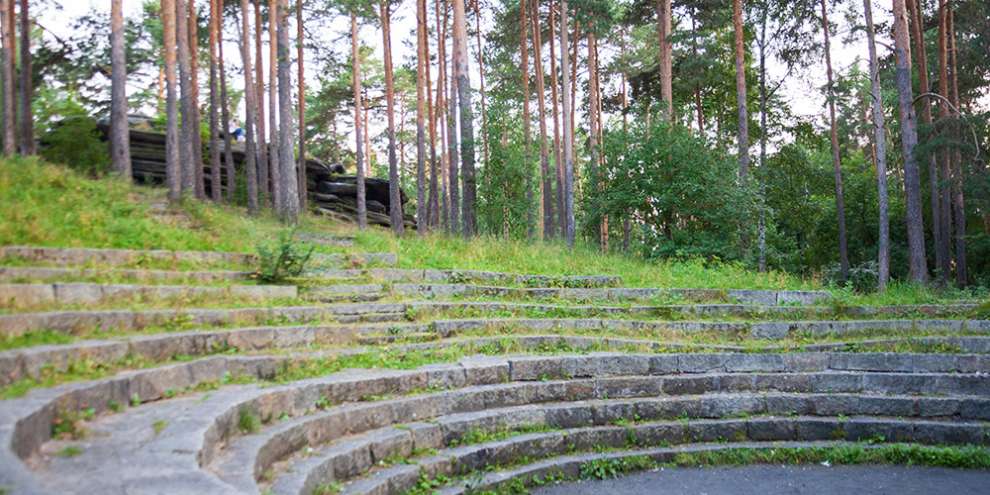 В сквере за КОСКом «Россия» восстановят советский амфитеатр (ФОТО)