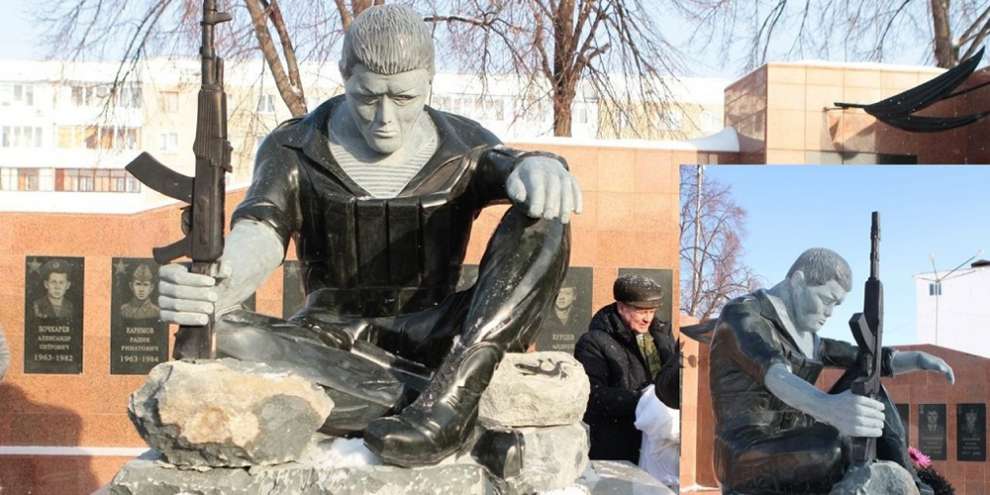 В Башкирии устновили топорную копию уральского «Черного тюльпана»