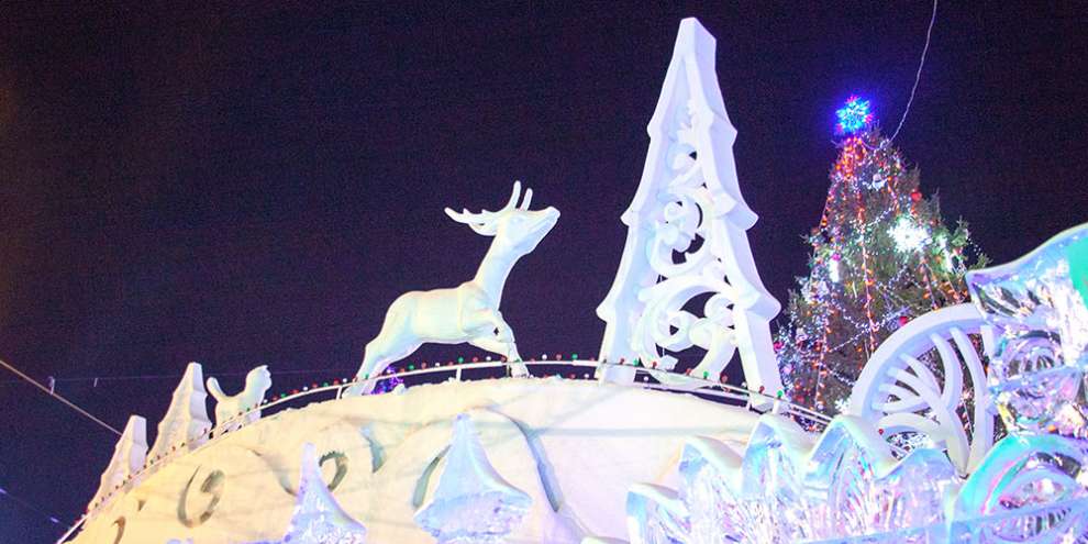 Главный ледовый городок Екатеринбурга возведут за 24,4 млн. рублей