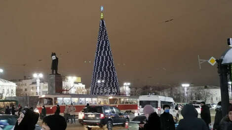 Ледовый городок в Екатеринбурге начнет работать 28 декабря